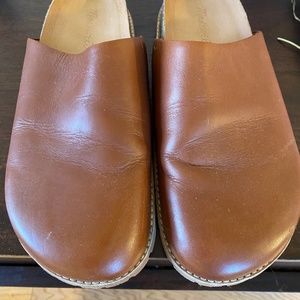 Madewell layne clog size 8 in maple